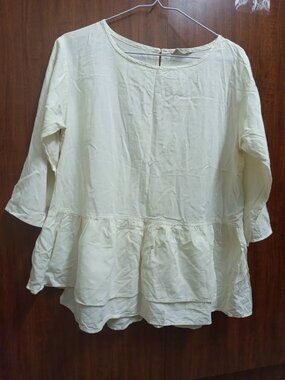White Babydoll Top